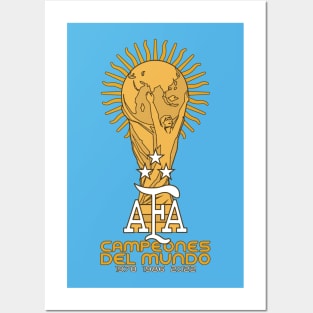 Argentina - World Champions 2022 Posters and Art